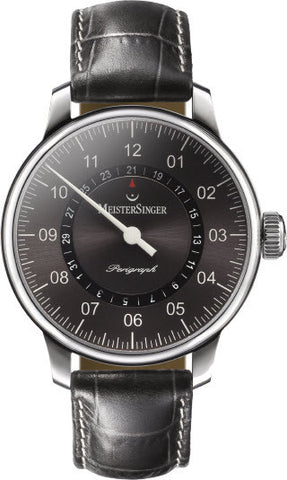 MeisterSinger Perigraph BM1007 Croco Print Black