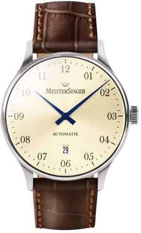 MeisterSinger Pangaea 2Z PM203 Croco Print Brown