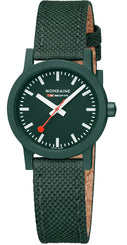 Mondaine Watch Essence Park Green Textile MS1.32160.LF