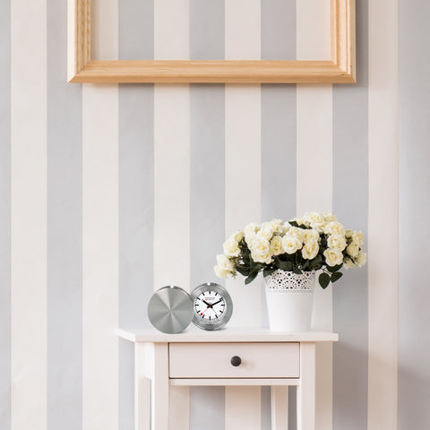 Mondaine Clock Table and Alarm Watch