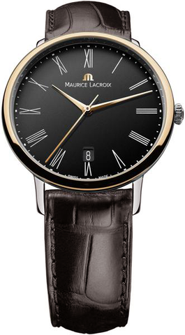 Maurice Lacroix Watch Les Classiques Round Gents Date Tradition LC6067-PS101-310