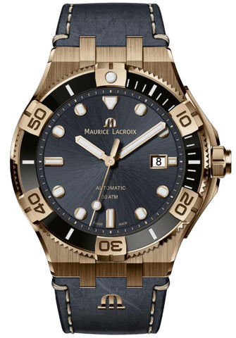 Maurice Lacroix Watch Aikon Automatic Shark Grey Limited Edition AI6058-BRZ0B-330-2