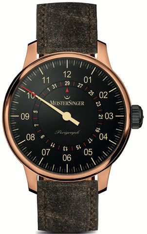 MeisterSinger Watch Perigraph Bronze Limited Edition ED-AM1002BR