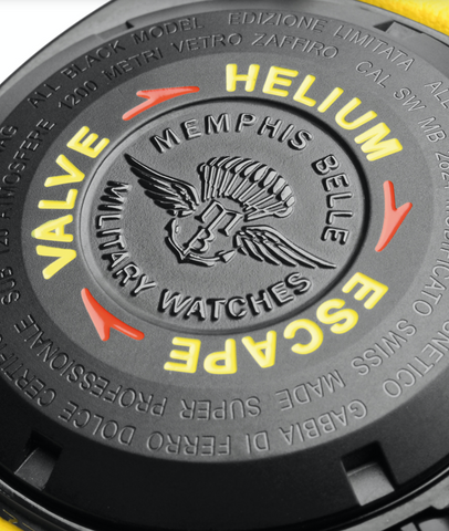 Memphis Belle Watch T1200 Super Professional Yellow