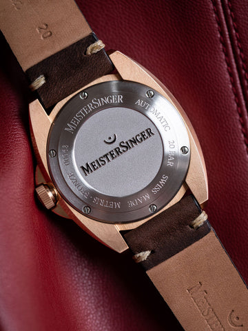 Meistersinger Watch Metris Bronze Line