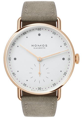 Nomos Glashutte Watch Metro Rose Gold 33 1170