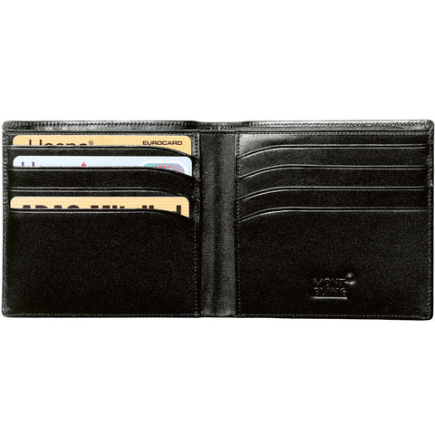 Montblanc Wallet Meisterstuck 8cc Black 7163