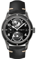 Montblanc Watch 1858 Geosphere Ultra Black Limited Edition 128257.