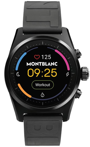 Montblanc Watch Summit Lite Aluminium Black Smartwatch MB128408