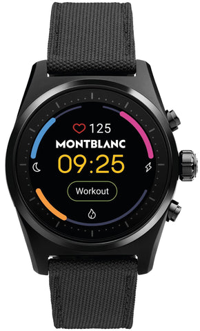Montblanc Watch Summit Lite Aluminium Black Smartwatch MB128409
