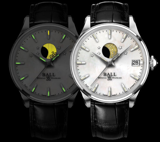 Ball Watch Company Trainmaster Moon Phase Ladies