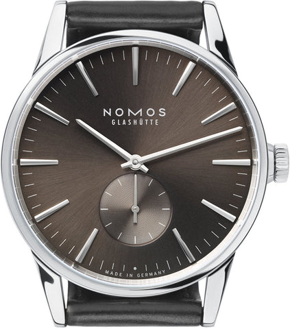 Nomos Glashutte Watch Zurich Braungold
