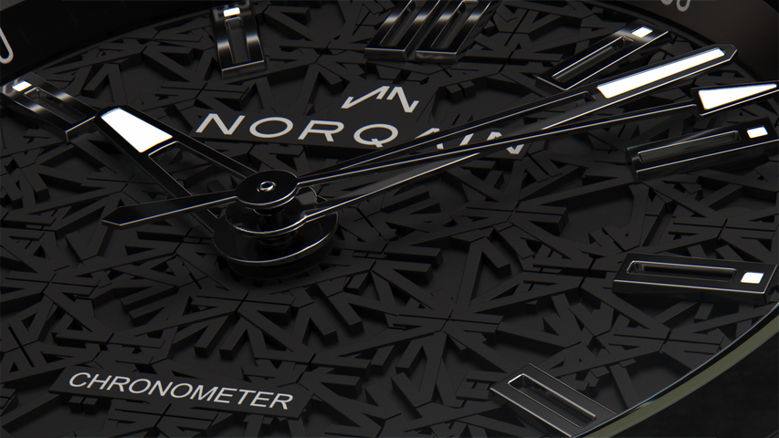 Norqain Wild One & Norteq Black Black Mesh