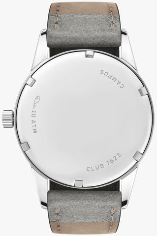Nomos Glashutte Club Campus 38 Cream Coral Steel Back Watch