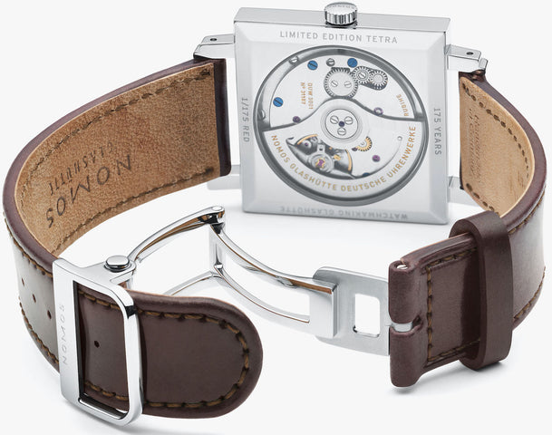 Nomos Glashutte Watch Tetra Red Neomatik 175 Years of Watchmaking Limited Edition D