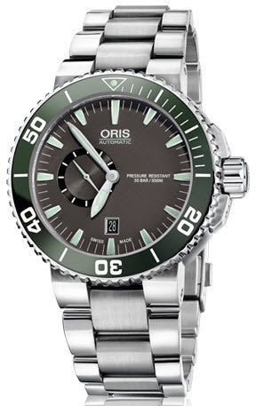 Oris Watch Aquis Small Second Date Bracelet 01 743 7673 4137-07 8 26 01PEB
