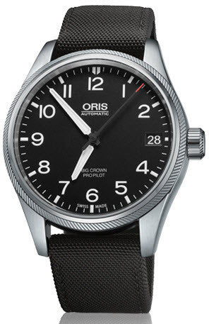 Oris Watch Big Crown ProPilot Date Black Textile 01 751 7697 4164-07 5 20 15FC