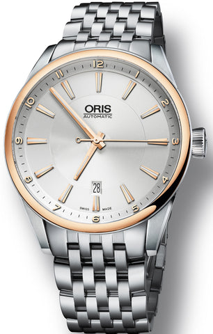 Oris Watch Artix Date Bicolor Bracelet 01 733 7642 6331-07 8 21 80