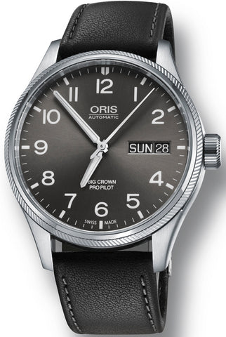 Oris Watch Big Crown ProPilot Big Day Date Leather 01 752 7698 4063-07 5 22 19FC