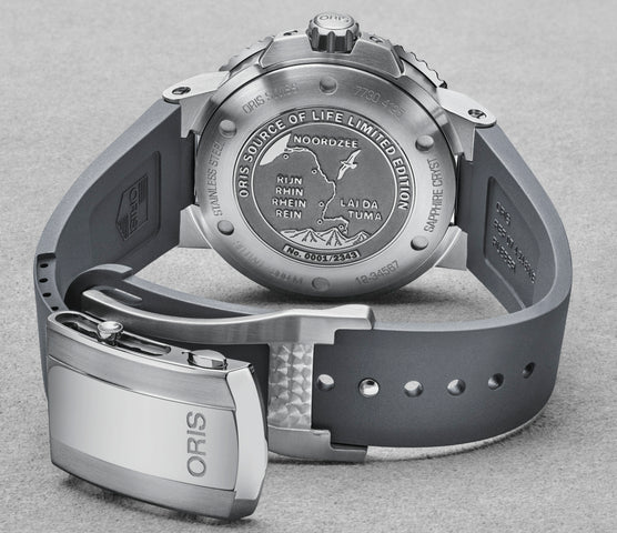 Oris Watch Aquis Source of Life Rubber Limited Edition
