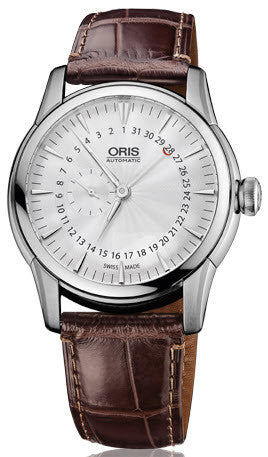Oris Watch Artelier Small Second Pointer Date Crocodile 01 744 7665 4051-07 1 22 73FC