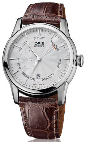 Oris Watch Artelier Small Second Pointer Day Date Leather 01 745 7666 4051-07 5 23 70FC