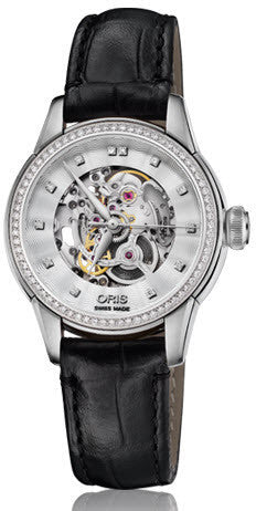 Oris Watch Artelier Lady Skeleton Leather 01 560 7687 4919-07 5 14 60FC
