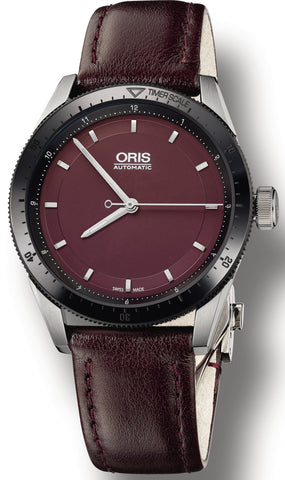 Oris Watch Artix GT Date Black Ceramic Leather 01 733 7671 4458 LS