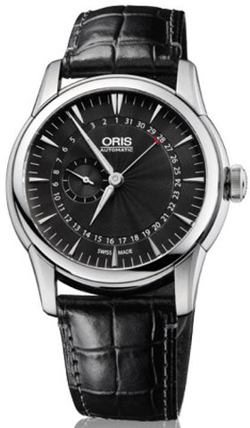 Oris Artelier Pointer Date Small Second Leather