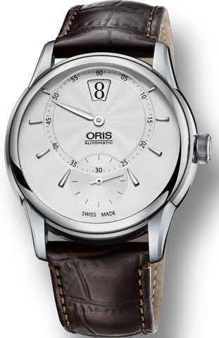 Oris Watch Artelier Jumping Hour Crocodile 01 917 7702 4051-07 1 21 73FC