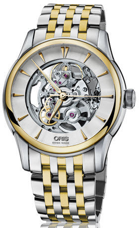 Oris Watch Artelier Skeleton Bracelet 01 734 7670 4351-07 8 21 78