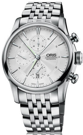 Oris Watch Artelier Chronograph Bracelet 01 774 7686 4051-07 8 23 77