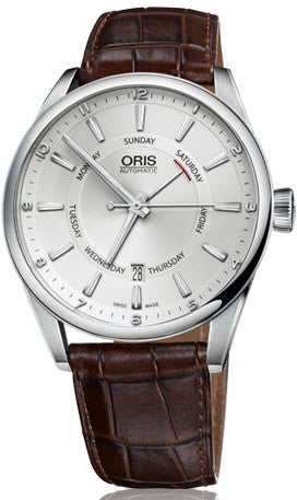 Oris Watch Artix Pointer Day Date Leather 01 755 7691 4051-07 5 21 80FC