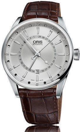 Oris Watch Artix Pointer Moon Date Leather 01 761 7691 4051-07 5 21 80FC