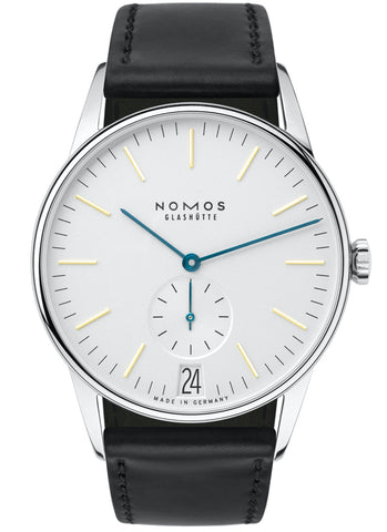 Nomos Glashutte Watch Orion Datum Sapphire Crystal 380