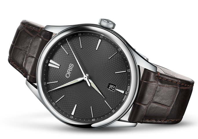 Oris Watch Artelier Date Leather D