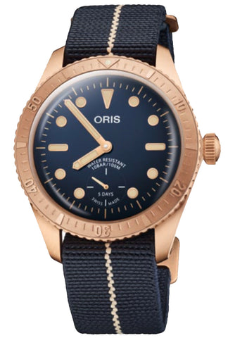 Oris Watch Carl Brashear Calibre 401 Limited Edition 01 401 7764 3185-Set