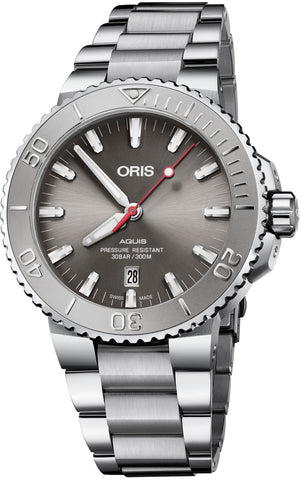 Oris Watch Aquis Date Relief Bracelet 01 733 7730 4153-07 8 24 05PEB