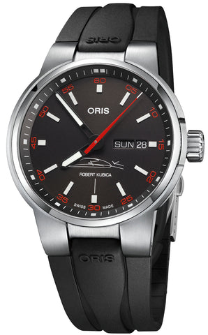 Oris Watch Williams Day Date Robert Kubica Limited Edition 735 7740 4184 RS