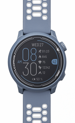 Coros Watch Pace 2 Premium GPS Sport Blue Steel