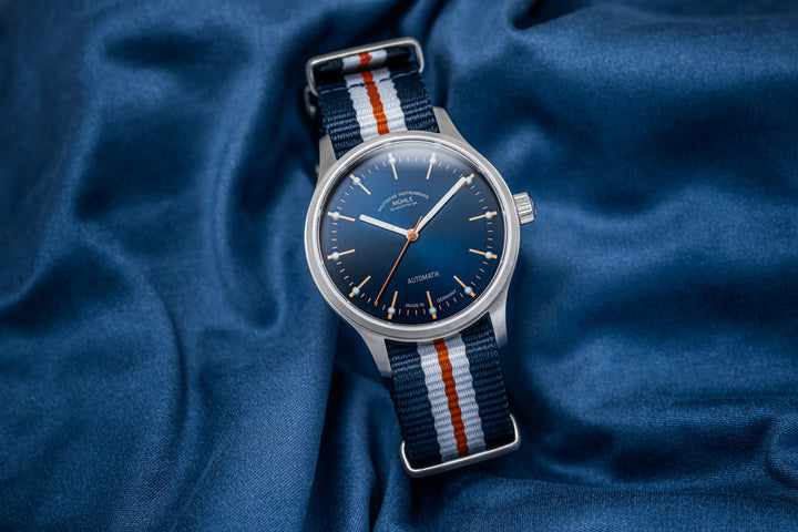Muhle Glashutte Panova Blue Watch