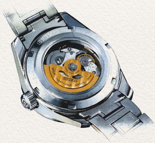 Seiko Presage Sharp Edged Shiro Open Heart