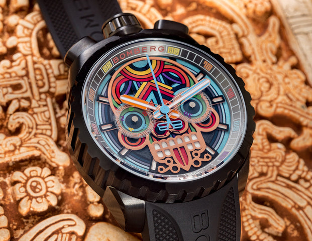 Bomberg Bolt-68 Heritage Golden Maya Watch