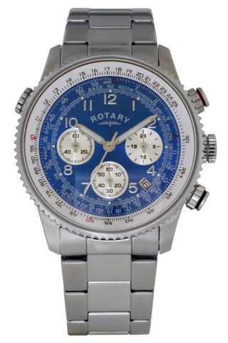 Rotary Watch Gents Steel Bracelet D INDE5