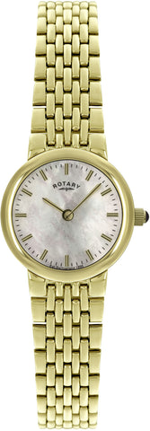 Rotary Watch Ladies PVD Bracelet LB00498/41