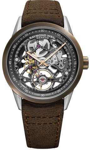 Raymond Weil Watch Freelancer Skeleton RW1212 Bronze 2785-SBC-60000