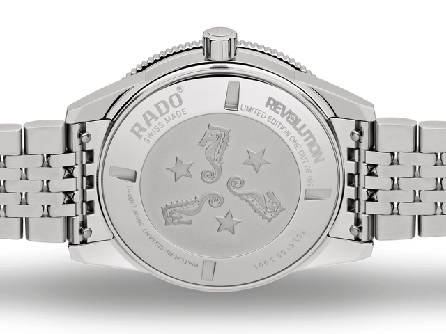 Rado Watch Captain Cook Automatic Plus Strap Kit Limited Edition D