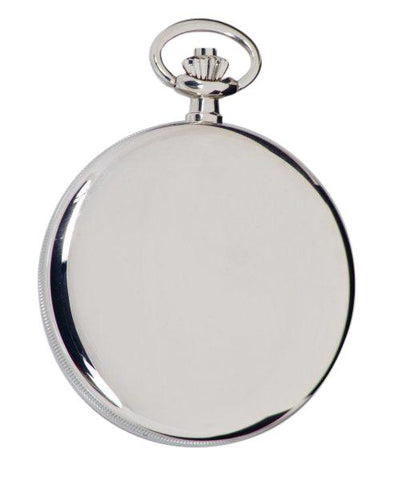 Rapport Pocket Watch Full Hunter Silver Tone