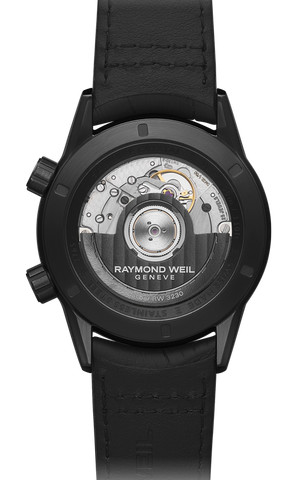 Raymond Weil Freelancer GMT Worldtimer Black D