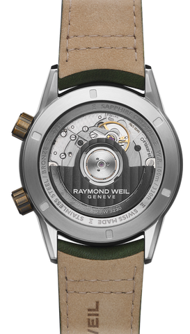 Raymond Weil Freelancer GMT Worldtimer Green D